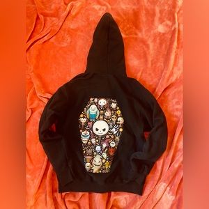 The Nightmare Before Christmas Wondergallery coffin hoodie